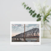 北太平洋橋ビュー ポストカード (スタンド正面)