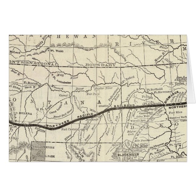 北太平洋鉄道地図 (正面横)