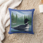 北威厳のあるウィルダネスローン クッション (ブランケット)