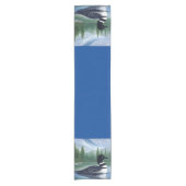 北威厳のあるウィルダネスローン ショートテーブルランナー (正面)