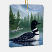 北威厳のあるウィルダネスローン セラミックオーナメント (右)