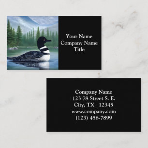 北威厳のあるウィルダネスローン 名刺