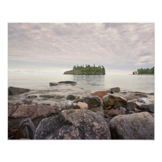 北岸のOutlookの写真の拡大 フォトプリント (正面)