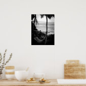 北岸を見下ろすハンモック ポスター (キッチン)