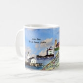 北岸ライト コーヒーマグカップ (正面左)