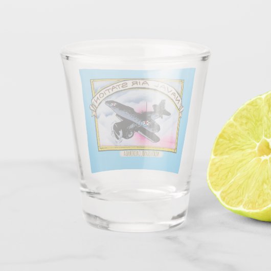 北島 ショットグラス (裏面)