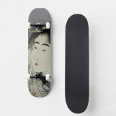 北川歌麿のASE O FUKU ONAスケートボード スケートボード (正面)