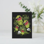 北投のサラセニア食虫植物 ポストカード (スタンド正面)