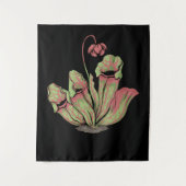 北投手肉食植物サラセニア タペストリー (正面)