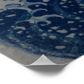 北斎がフィボナッチに会う黄金比 ポスター (角)