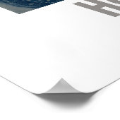 北斎がフィボナッチに会う黄金比#2 ポスター (角)