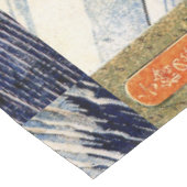 北斎による下総国銚子 テーブルクロス (アングル)