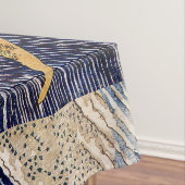 北斎による下総国銚子 テーブルクロス (インサイチュ)