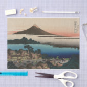 北斎による甲斐国伊沢の夜明け 薄葉紙 (クラフト)