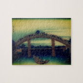 北斎の万年橋の下 ジグソーパズル (横)