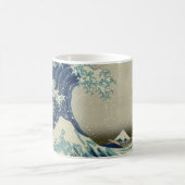 北斎の波素晴らしが神奈川から コーヒーマグカップ (中央)