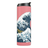 北斎の波素晴らしが神奈川から タンブラー (回転左)