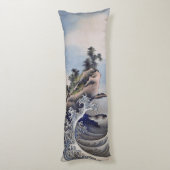 北斎の波 ボディピロー (裏面 (縦))