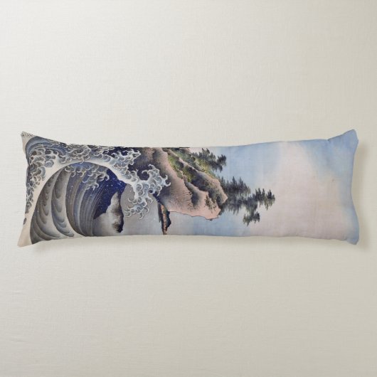 北斎の波 ボディピロー (正面)