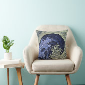 北斎の波、北斎のHokusaiの波、Hokusaiの日本芸術 クッション (椅子)