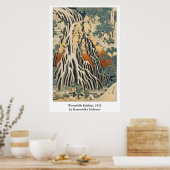 北斎の滝きりふり ポスター (キッチン)