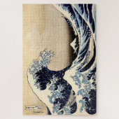 北斎の素晴らし波 ジグソーパズル (縦)