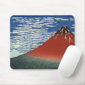 北斎の赤富士マウスパッド マウスパッド (マウス)