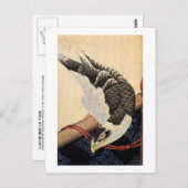 北斎の鷹,北斎北斎鷹，北斎 ポストカード (正面/裏面)