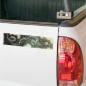 北斎の龍,北斎北斎龍，北斎，芸術 バンパーステッカー (トラック上)