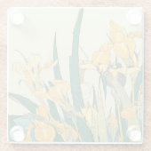 北斎イリス・ジャパン ガラスコースター (裏面)