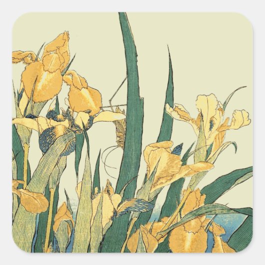 北斎イリス・ジャパン スクエアシール (正面)