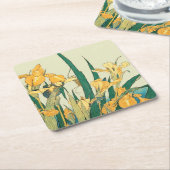 北斎イリス・ジャパン スクエアペーパーコースター (アングル)