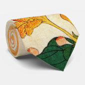 北斎オシロイバナに小鳥・北斎・バードミラビリス・ハラパ ネクタイ (ロール)