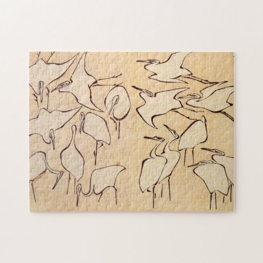 北斎クレーン ジグソーパズル (横)