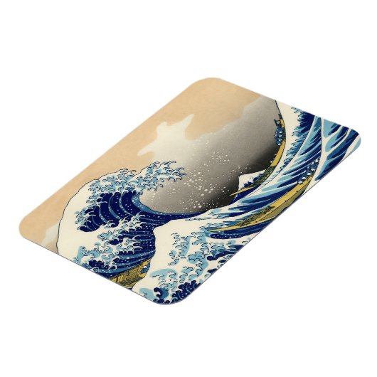 北斎ザ素晴らしウェーブマグネット マグネット (左側)