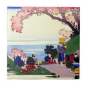 北斎ナース百首 タイル (正面)