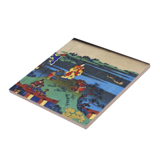 北斎ナース百首 タイル (側面)