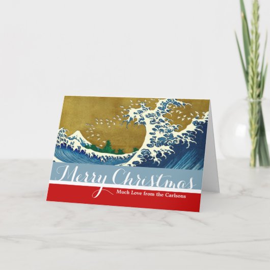 北斎ビッグウェーブ日本日本の美術 シーズンカード (正面)