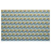 北斎ビッグウェーブ日本日本の美術 ファブリック (ヤード)