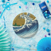 北斎ビッグウェーブ日本日本の美術 ペーパープレート (パーティー)