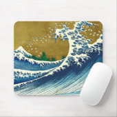 北斎ビッグウェーブ日本日本の美術 マウスパッド (マウス)
