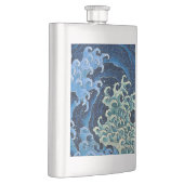 北斎フェミニン波ヴィンテージ海 フラスク (右)