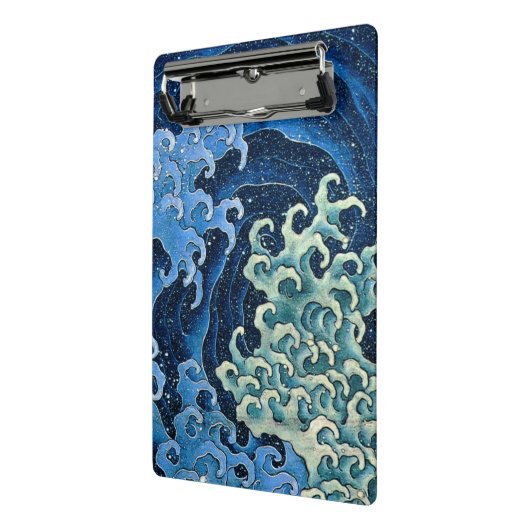 北斎フェミニン波ヴィンテージ海 ミニクリップボード (アングル2)