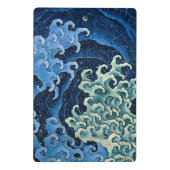 北斎フェミニン波ヴィンテージ海 ミニクリップボード (裏面)