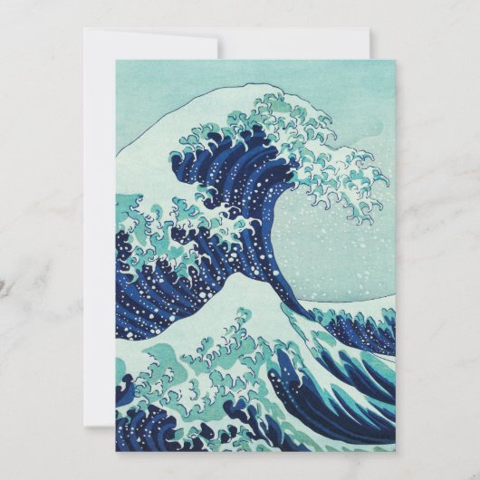 北斎ブルー波ありがとう シーズンカード (正面)