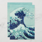 北斎ブルー波ありがとう シーズンカード (正面/裏面)