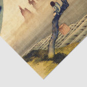 北斎ボーイビュー山富士日本のヴィンテージ 薄葉紙 (詳細)