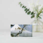 北斎ボーイ&富士山ファインアート 名刺 (スタンド正面)