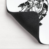 北斎マンガ侍1 マウスパッド (コーナー)