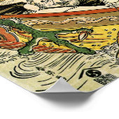 北斎七福神北斎ファインアート ポスター (角)